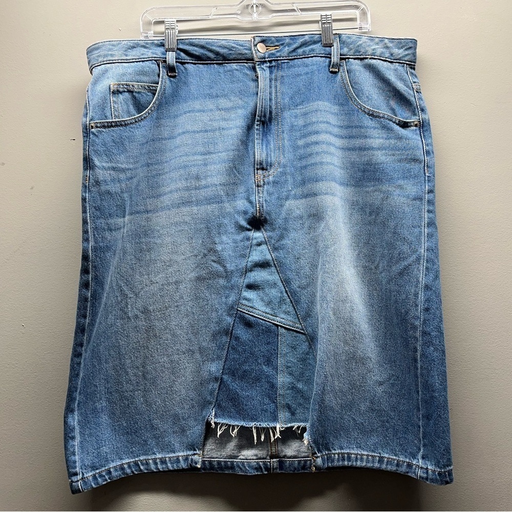 Time and Tru Jeans Skirt